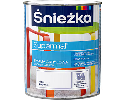 SUPERMAL® EMAIL ACRILIC EMAIL ACRILIC PENTRU LEMN ȘI METAL